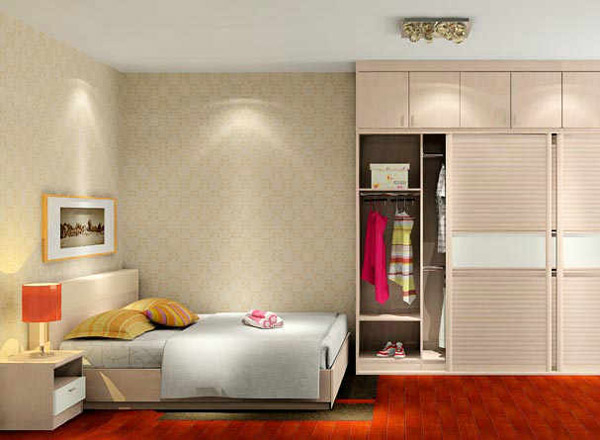 免漆板衣柜效果图