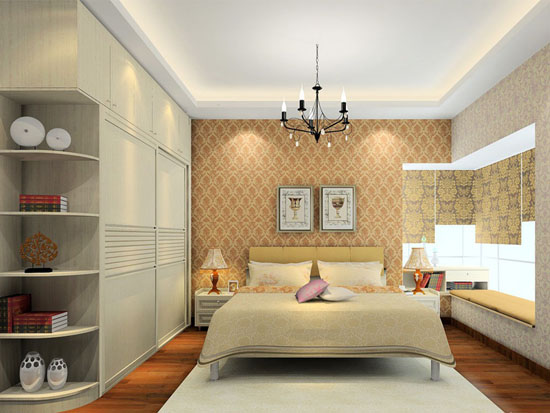 生态板做的衣柜效果图