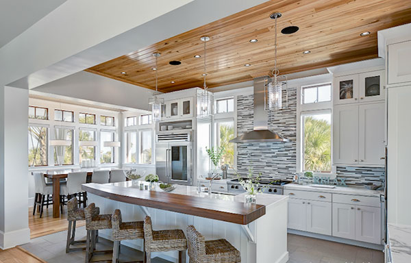 桑拿板吊顶效果图3