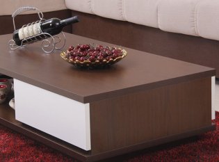 实木茶几用什么木材好，实木板式茶几图片