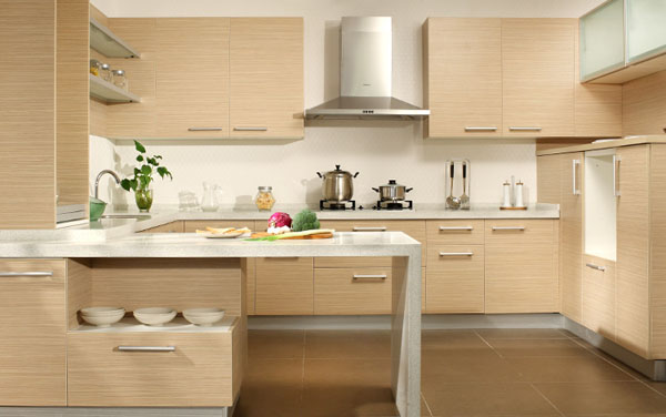 双饰面板材质橱柜