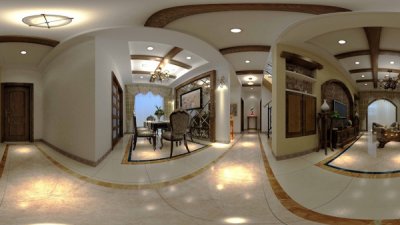 现代美式样板间风格特点与布局(多图)