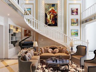  复式楼室内楼梯怎样设计(效果图)