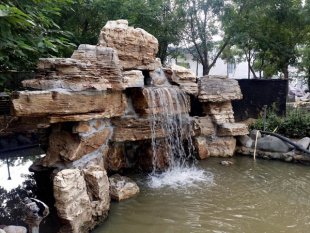 石头假山制作方法，石头假山制作视频